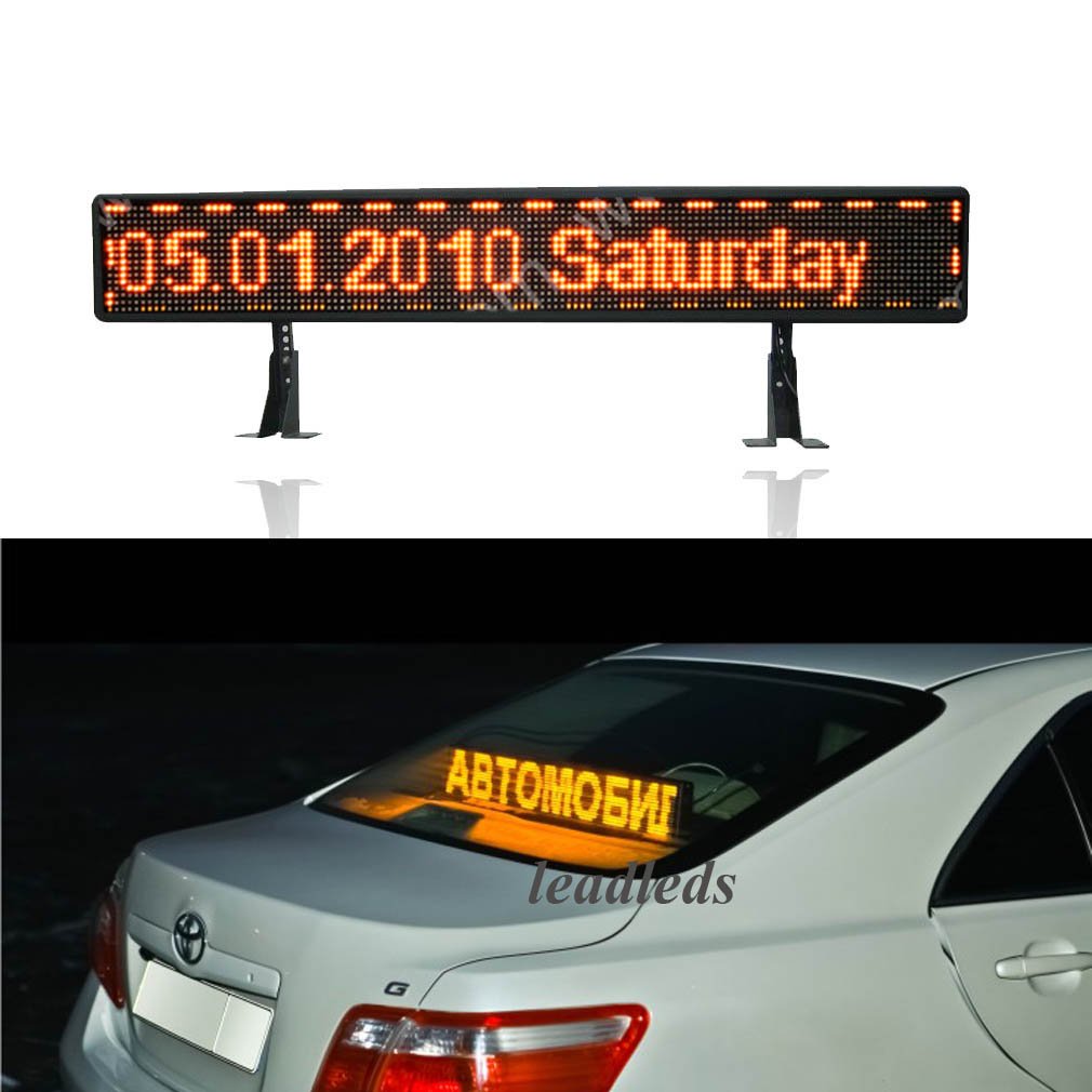 The Business Benefits of HD LED Signs for Cars: Mobile Advertising Made Easy