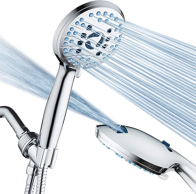 Experience Ultimate Clean with the Open Clean High Pressure Shower Head